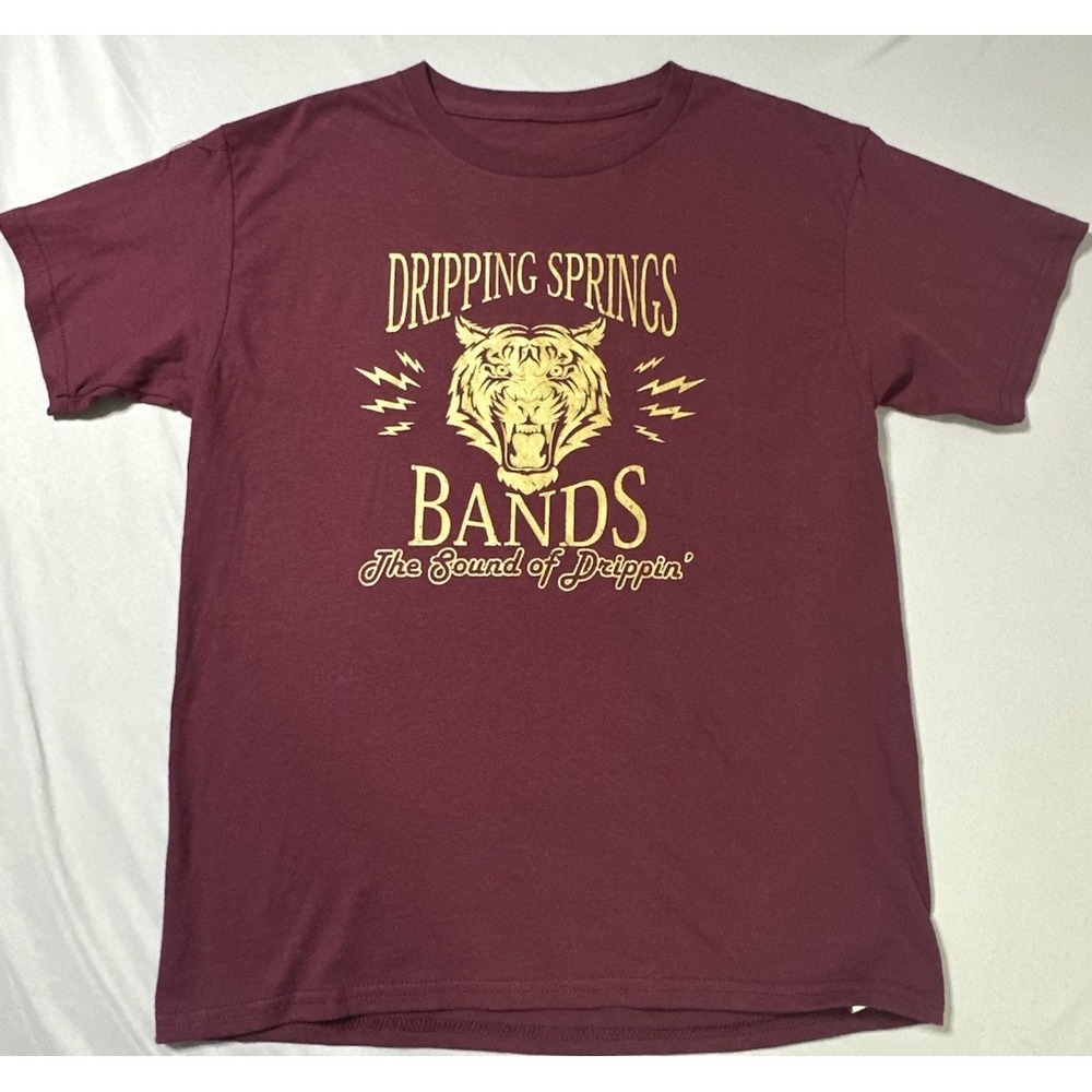 Dripping Springs Bands- The Sound Of  Drippin !  Tiger  Texas. T Shirt. Sz Small